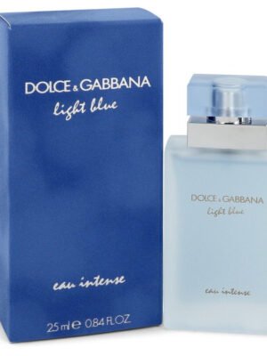 Light Blue Eau Intense by Dolce & Gabbana Eau De Parfum Spray .84 oz