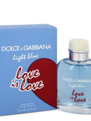Light Blue Love Is Love by Dolce & Gabbana Eau De Toilette Spray 4.2 oz