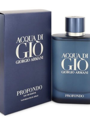 Acqua Di Gio Profondo by Giorgio Armani Eau De Parfum Spray 4.2 oz